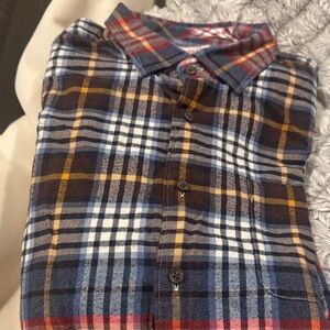 johnnie-O Multicolor Plaid Button-Down Shirt